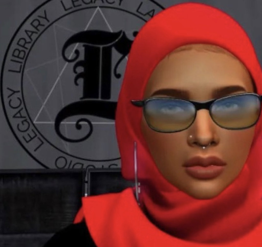 Aisha Abdul Rahman, Second Life Avatar