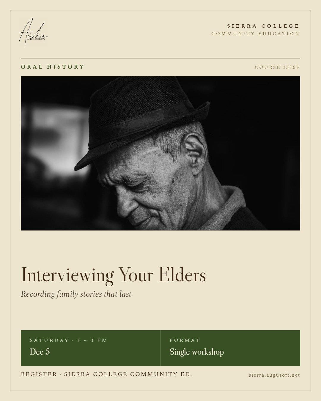 Interviewing Your Elders